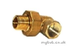 Glow Worm Boiler Spares -  Glow Worm S203604 Gas Cock 1/2inch Bsp M/f