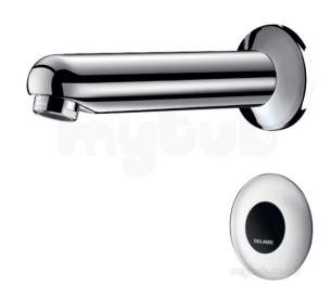 Delabie Basin Taps -  Delabie Tempomatic 15 For Cf C-w 155 Basin Tap 230/12v Spout L170