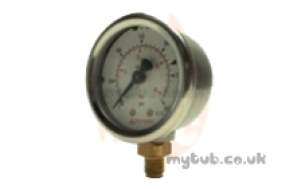 Nuway Burner Spares -  Nuway G04-034z Pressure Gauge Glycerine
