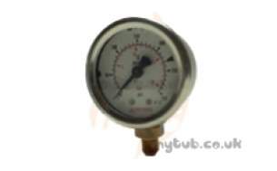 Nuway Burner Spares -  Nuway G04-004c Oil Pressure Gauge 0-300