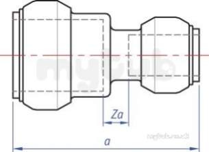 Tectite Classic -  Tect Clsc T1rcp Reducing Coupling 12x10