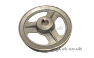 Powrmatic Boiler Spares -  Powrmatic 142001413 Fan Pulley 6inchx 20mm 1a