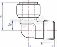 Tectite Classic -  Tect Clsc T13cp Mi Elbow 12x1/2 45557