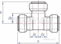 Tectite Classic -  Pegler Yorkshire Tect Clsc T24cp Equal Tee 12