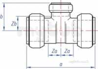 Tectite Classic -  Pegler Yorkshire Tect Clsc T25 Rb Tee 12x12x10