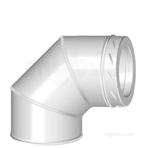 SFL Sw Chimney Flue -  Sfl Nova Sm 85 Deg Elbow 100mm 4575804n