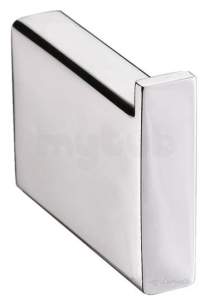 Eastbrook Towel Rails -  Alento Hook Chrome 46.0000