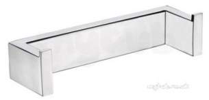 Eastbrook Towel Rails -  Alento Double Hook Chrome 46.0001