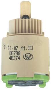 Grohe Tec Brassware -  Grohe 46374000 Na Silkmove 35mm Ceramic Cartridge For Single Lever Mixers