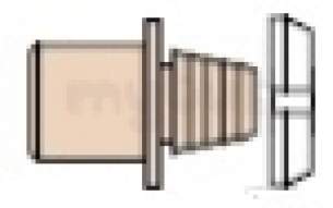 Polyfast Polyethylene Compression Fittings -  Copper Adaptor Set 25mm 25x15mm Cu 4682515