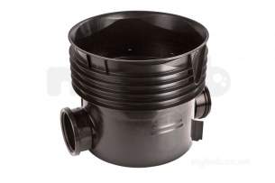Wavin Civils -  Wavin R450 Ic Ue-base-45/90 Left Hand Bk 160 P