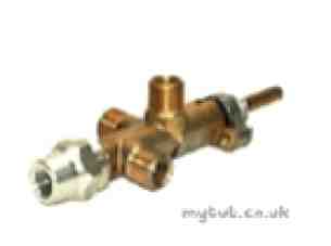 Valor Gas Fire Spares -  Valor 0507469 Gas Tap Tesa 593