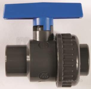 Polyfast Polyethylene Compression Fittings -  Single Union Ball Valve 1 F.i. 4731