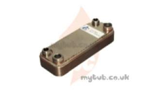 Vaillant Boiler Spares -  Vaillant 064947 D H W Heat Exchanger