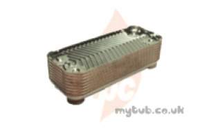 Vokera Boiler Spares -  Vokera 7141 Heat Exchanger Domestic