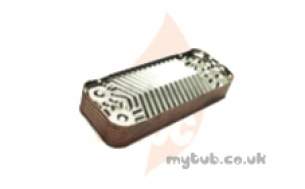 Vokera Boiler Spares -  Vokera 8036 Dhw Heat Exchanger