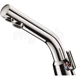 Delabie Basin Mixers -  Delabie Binoptic Mix Basin Mixer M3/8 Inch 6v Battery