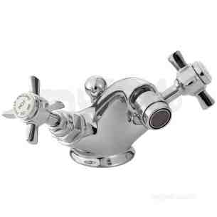 Francis Pegler Brassware -  Sequel Mono Bidet Mixer And Puw Cp