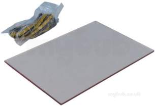 Charnwood Solid Fuel Spares -  Charnwood 006/rw18 Glass Section