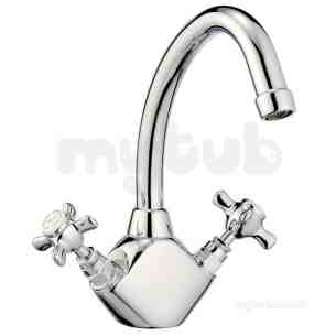 Francis Pegler Brassware -  Pegler Yorkshire Sequel Monobloc Sink Mixer Cp
