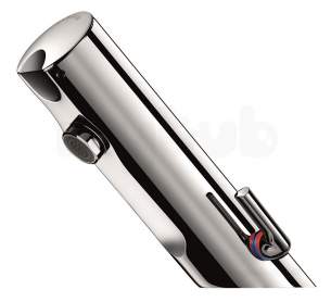 Delabie Basin Mixers -  Delabie Tempomatic Mix 4 Basin M1/2 Inch Rec Mains Supply 15 Stopcocks