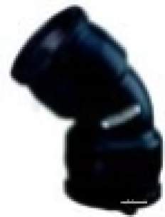 Plasson Electrofusion Fittings -  Black Ef Elbow 45d 50-50 49060 49060050