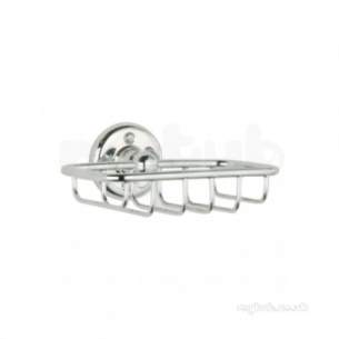 Roper Rhodes Accessories -  Avening 4930.02 Soap Basket Chrome