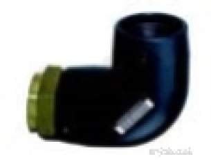 Plasson Electrofusion Fittings -  Black F.transition Elbow 90 Degree 40-1.1/4