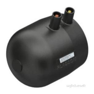 Plasson Electrofusion Fittings -  Black Ef Monolithic End Cap 63 49420