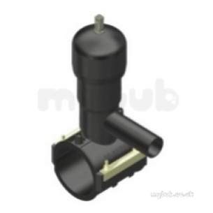 Plasson Electrofusion Fittings -  Black Ef Tapping Valve 90-40 49540
