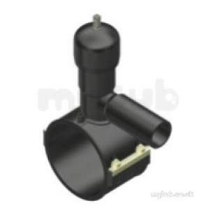Plasson Electrofusion Fittings -  Black Ef Tapping Valve 160-63 49540
