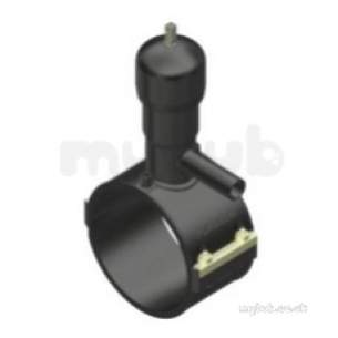 Plasson Electrofusion Fittings -  Black Ef Tapping Valve 180-32 49540