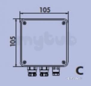 Delabie Accessories and Miscellaneous -  Tempomatic Mains Logic Box 230/12v