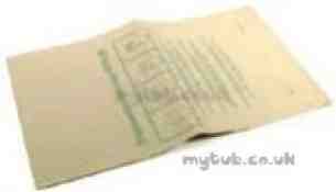Numatic Cleaners accessories and Spares -  Numatic 604105 Vacuum Bag Nvm-5b Pk 10