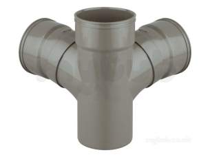 Wavin Certus Products -  110mm Sw/s Corner Branch-87 4cs491e
