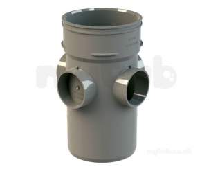 Wavin Certus Products -  110mm Sw/s Bossed Pipe Plain 4cs585e