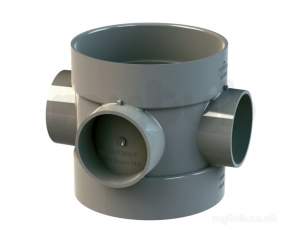 Wavin Certus Products -  110mm D.sw Short Bossed Pipe 4cs588e