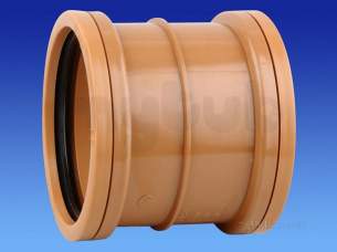 Osma Below Ground Drainage -  4d105 Osma 110mm Coupler