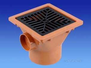 Osma Below Ground Drainage -  4d503 Osma 110mm Hopper