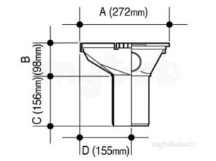 Osma Below Ground Drainage -  4d508 Osma 110mm Hopper