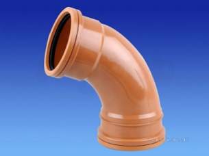 Osma Below Ground Drainage -  4d562 Osma 110mm Double S/r Bend 67.5deg