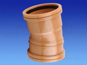Osma Below Ground Drainage -  4d568 Osma 110mm Double S/r Bend 11.25d