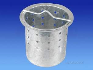 Osma Below Ground Drainage -  4d815 Osma Perf Galv Catchment Bucket
