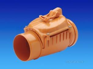 Osma Below Ground Drainage -  Osma 110mm Anti-flood Valve 4d921