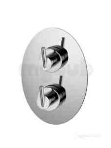 Francis Pegler Brassware -  Axi Thermostatic Shower Valve Cp