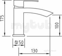 Francis Pegler Brassware -  Pegler Yorkshire Marina Basin Mixer Cp