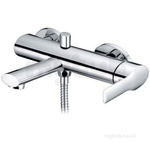 Francis Pegler Brassware -  Mikura Wall Mtd Bar Bath/shower Mixer Cp