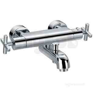 Francis Pegler Brassware -  Morea Wall Mtd Bar Bath/shower Mixer Cp
