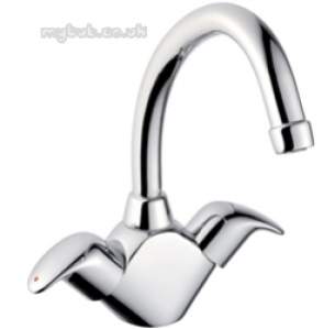 Pegler Luxury Bathroom Brassware -  Pegler Yorkshire Haze 4g4010 Dc Mono Sink Mixer