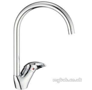 Pegler Luxury Bathroom Brassware -  Izzi 4g4098 Sl S/a Mono Sink Mixer